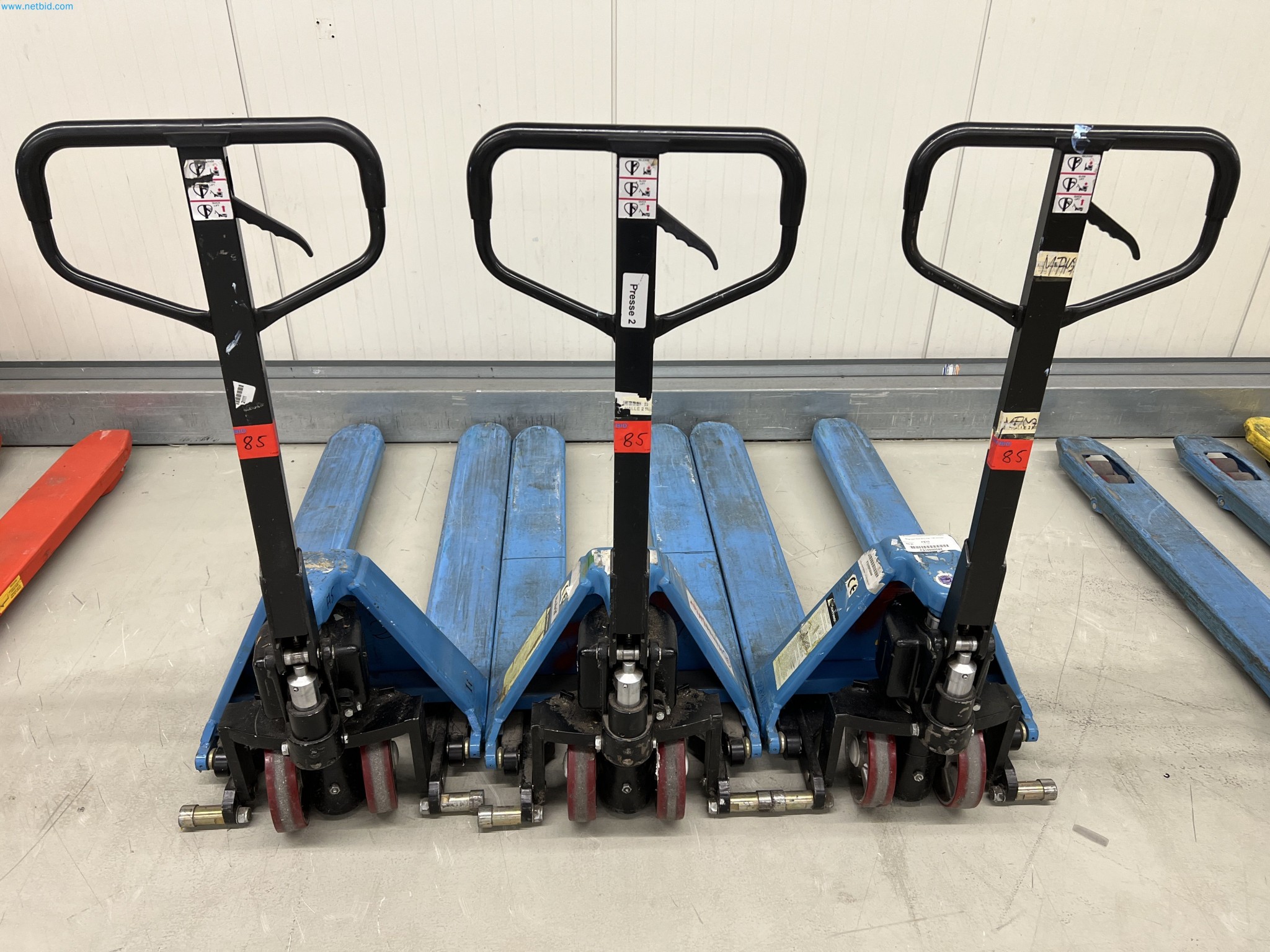 3 Scherenhubwagen Hanselifter JF-PU-02